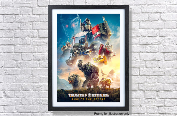 Transformers Rise Of The Beasts 2023 Movie Poster