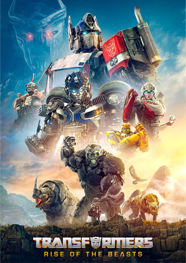 Transformers Rise Of The Beasts 2023 Movie Poster