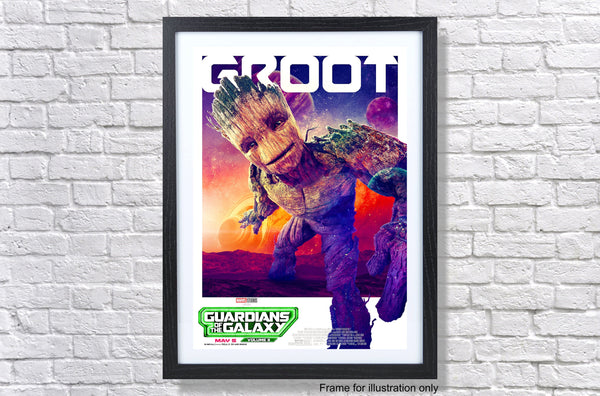 Guardians Of The Galaxy Vol. 3 2023 Groot Poster