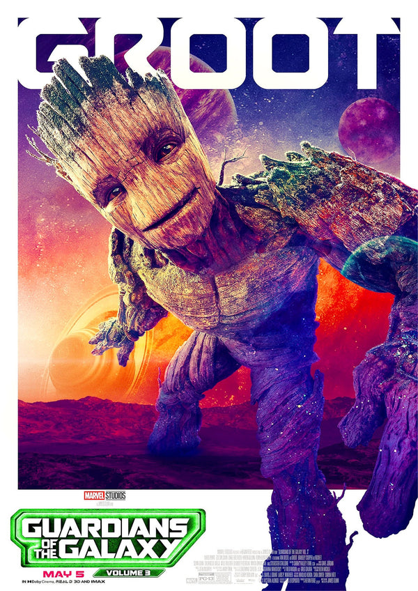 Guardians Of The Galaxy Vol. 3 2023 Groot Poster