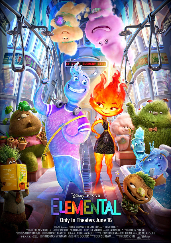 Elemental 2023 Movie Poster