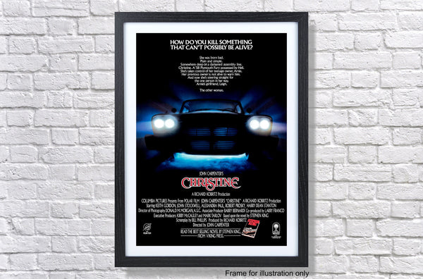 John Carpenter Christine 1983 Movie Poster