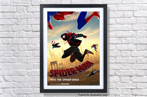 Spiderman Into The Spider Verse 2018 Teaser Poster