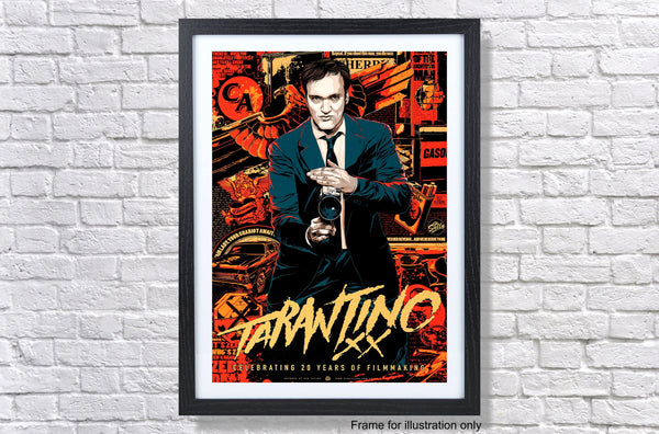 Quentin Tarantino 20 Years Of Filmmaking 2012 Poster