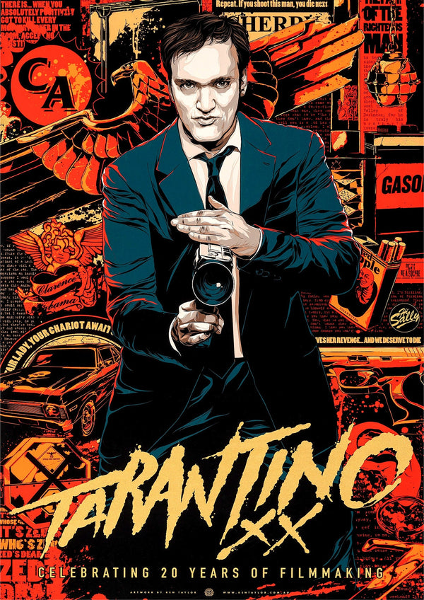 Quentin Tarantino 20 Years Of Filmmaking 2012 Poster