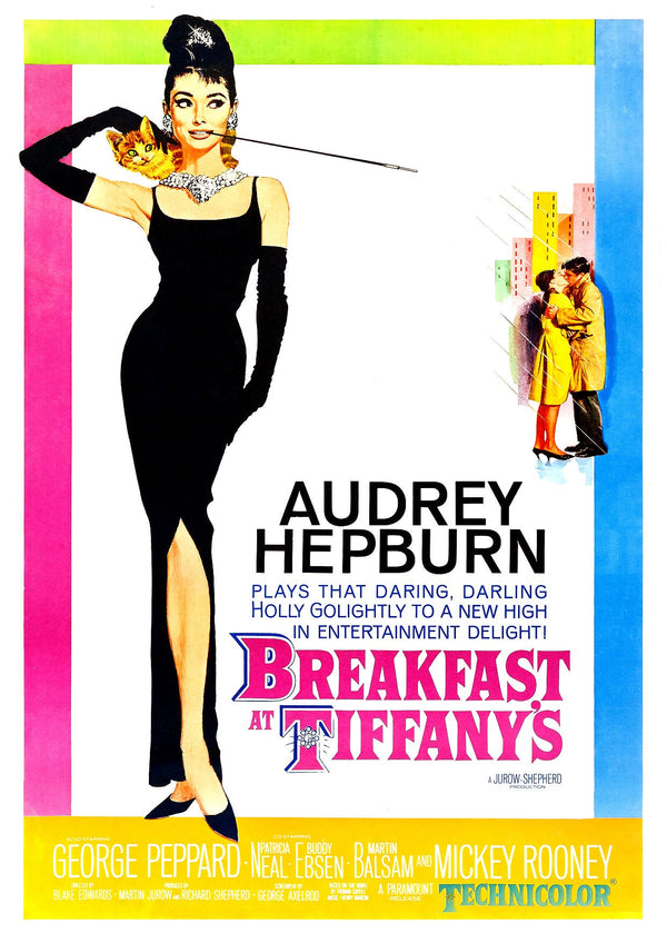 Breakfast At Tiffanys 1961 Movie Poster