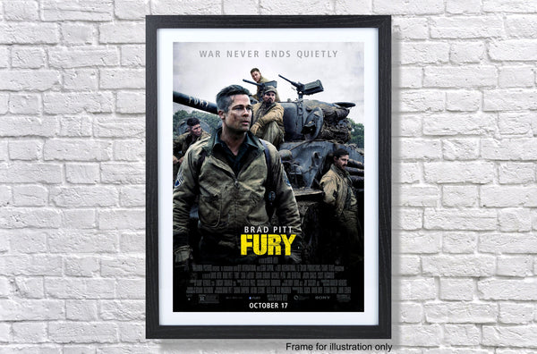 Fury 2014 Movie Poster