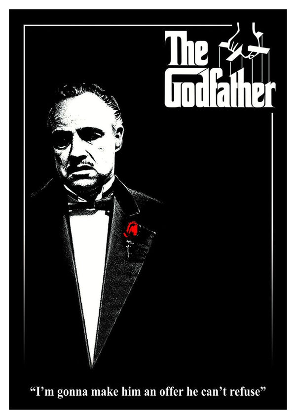 The Godfather Classic Movie Poster