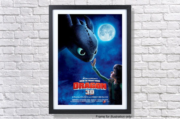 How To Train Your Dragon 2010 Movie Poster