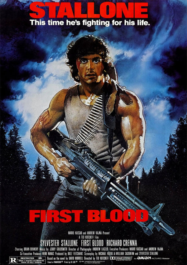 Rambo First Blood 1982 Movie Poster