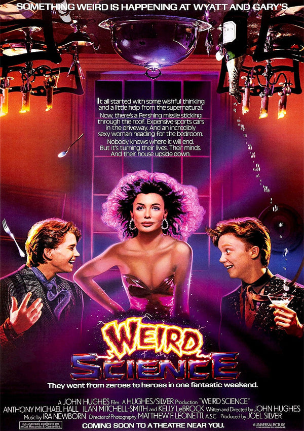 Weird Science 1985 Movie Poster