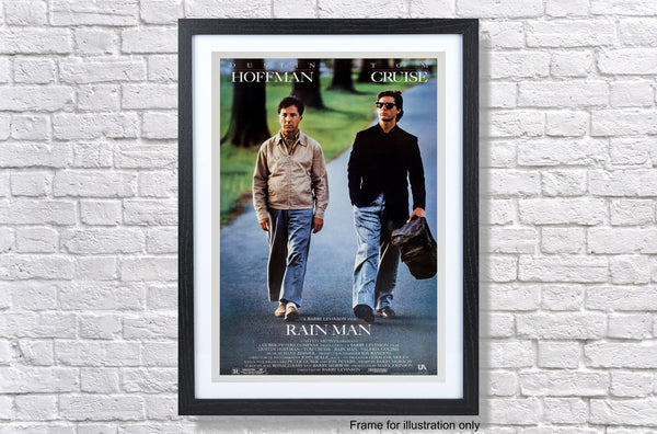 Rain Man 1988 Movie Poster