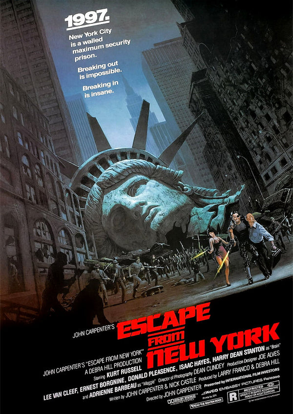 Escape From New York 1991 Movie Poster