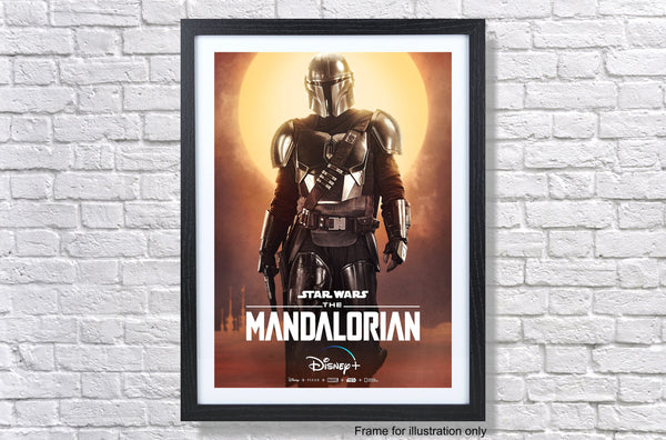 Star Wars The Mandalorian Poster