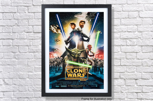 Star Wars The Clone Wars 2008 Movie Poster