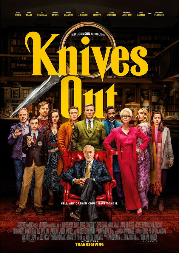 Knives Out 2019 Movie Poster