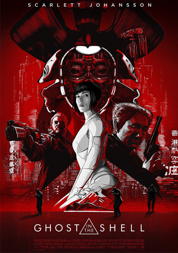 Ghost In The Shell 2017 Movie Poster