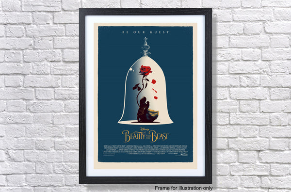 Beauty And The Beast Rose Jar 2017 Movie Poster Print