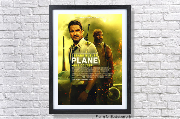 Plane 2023 Movie Poster