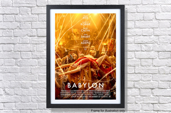 Babylon 2022 Movie Poster A1 A2 A3 A4 A5