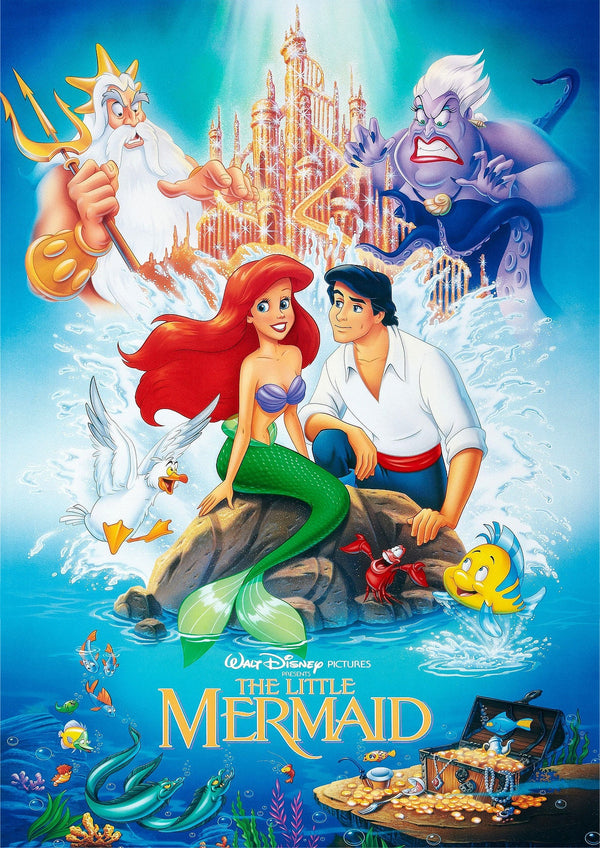 The Little Mermaid 1989 Movie Poster