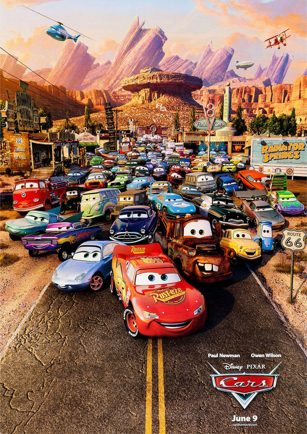 Cars 2006 Movie Poster