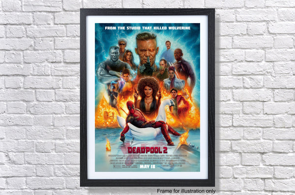 Deadpool 2 2018 Movie Poster