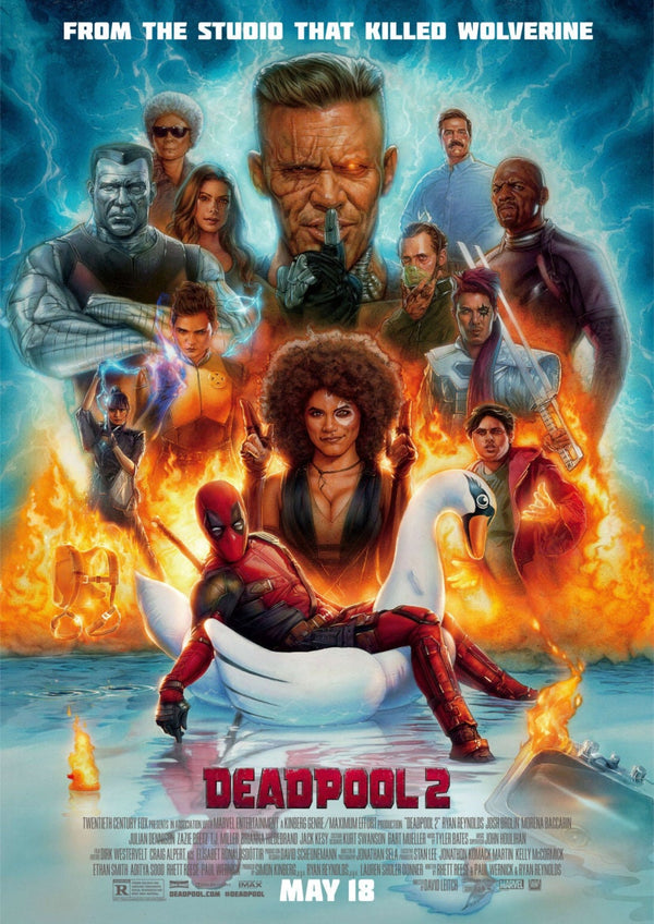 Deadpool 2 2018 Movie Poster