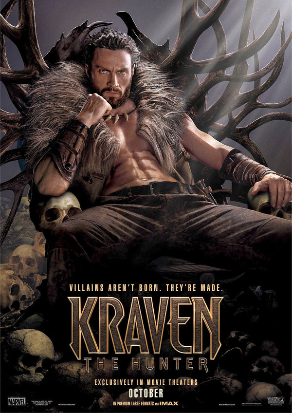 Kraven The Hunter 2023 Teaser Poster