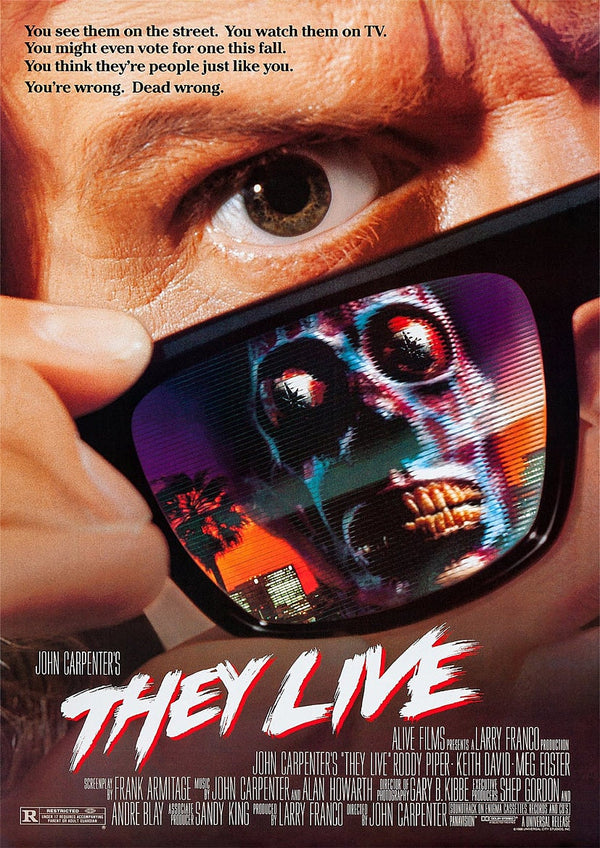 They Live 1988 Movie Poster