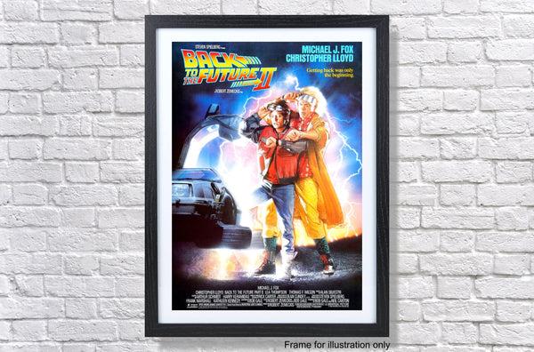 Back To The Future Part 2 1989 Movie Poster