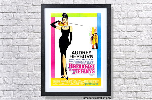 Breakfast At Tiffanys 1961 Movie Poster