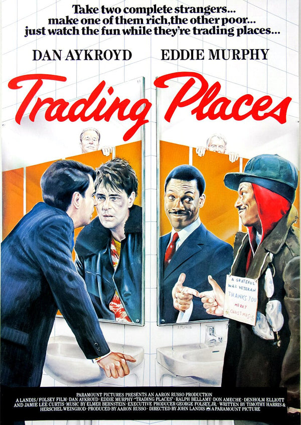 Trading Places 1983 Movie Poster