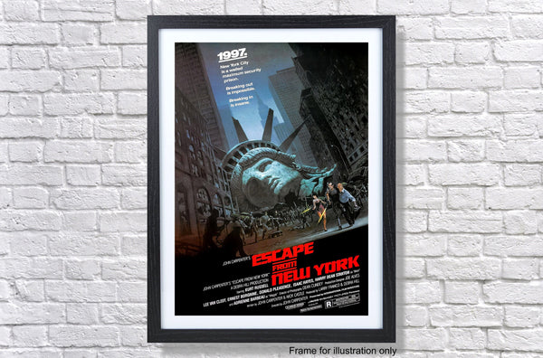 Escape From New York 1991 Movie Poster