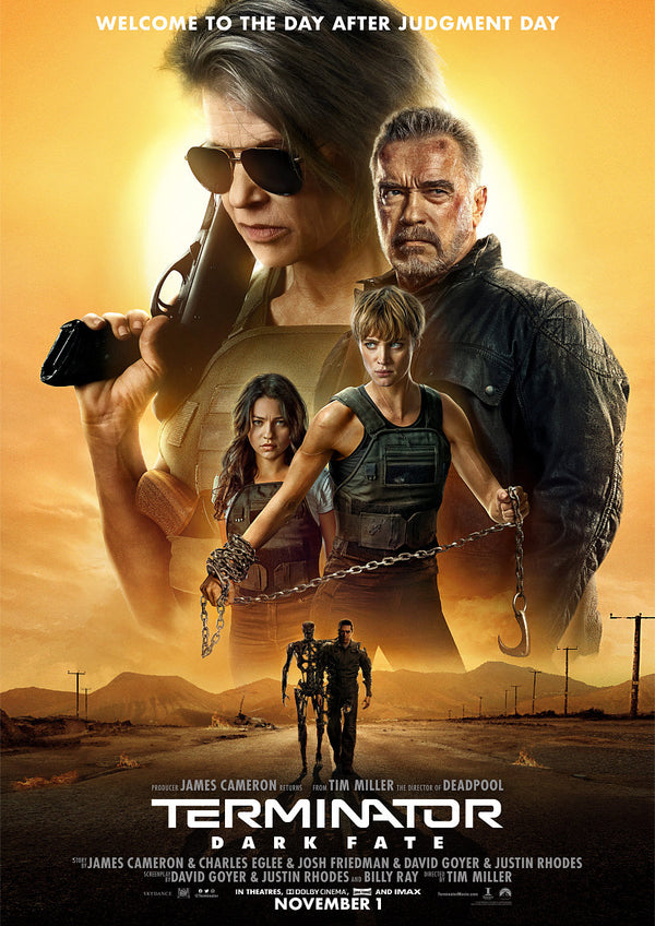 Terminator Dark Fate 2019 Movie Poster