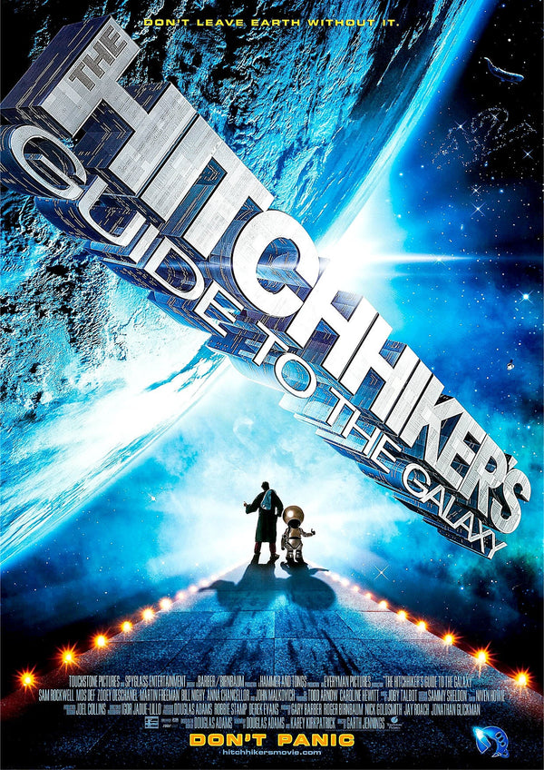 The Hitchhikers Guide To The Galaxy 2005 Movie Poster