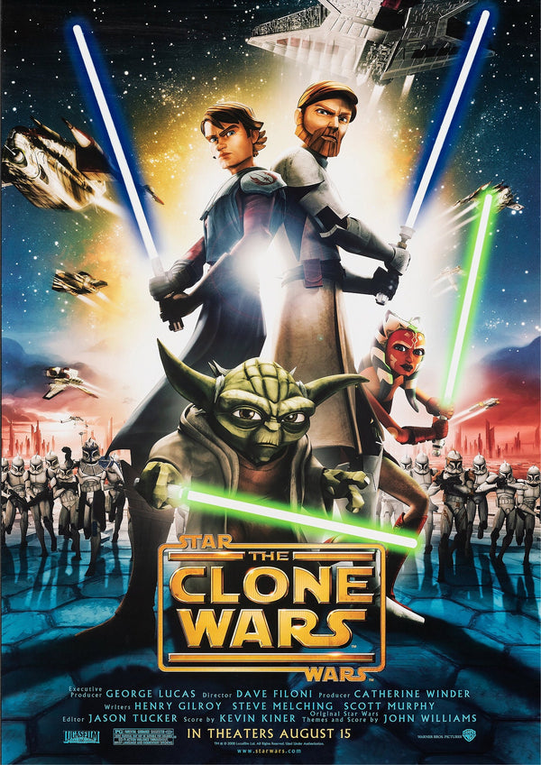 Star Wars The Clone Wars 2008 Movie Poster