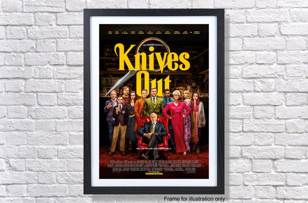 Knives Out 2019 Movie Poster