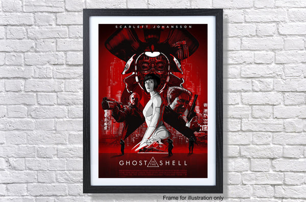 Ghost In The Shell 2017 Movie Poster