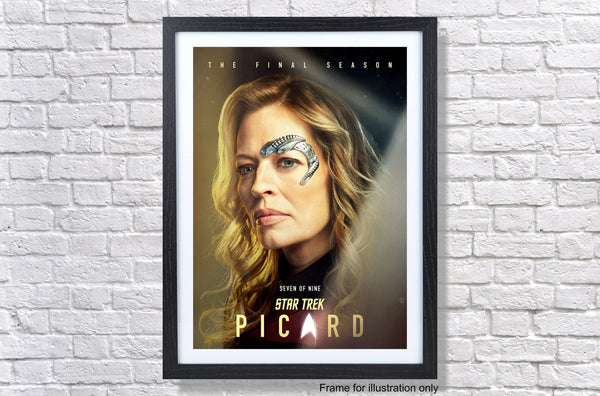 Star Trek Picard Seven Of Nine 2023 TV Series Poster