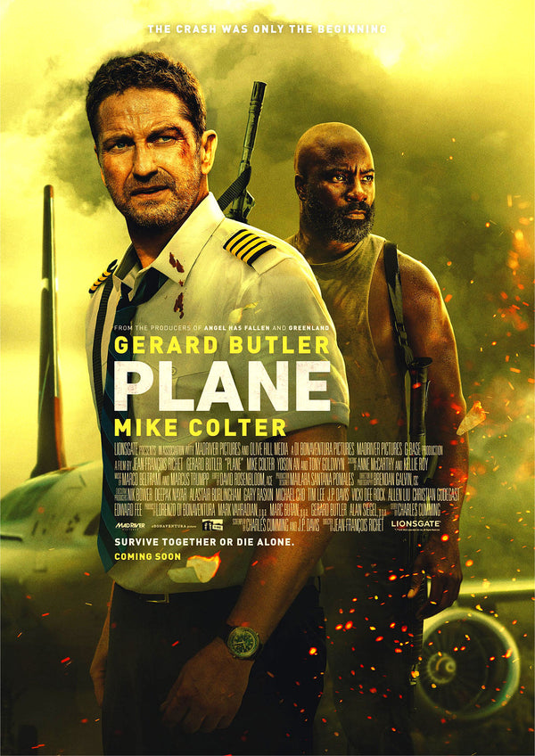 Plane 2023 Movie Poster