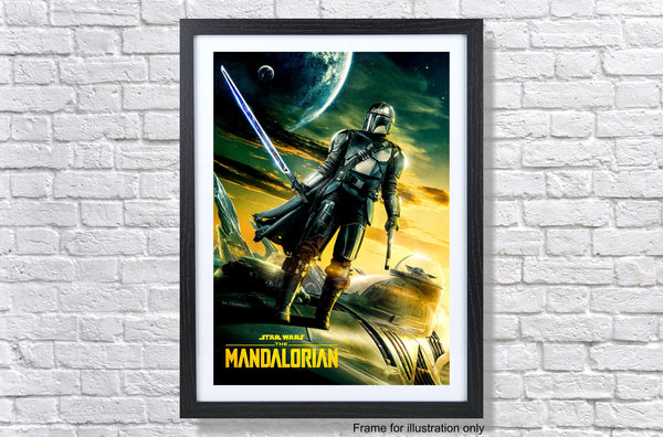 Star Wars The Mandalorian Series 3 Poster