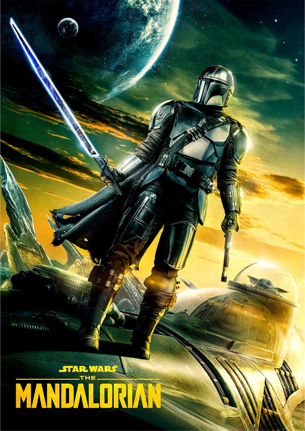 Star Wars The Mandalorian Series 3 Poster