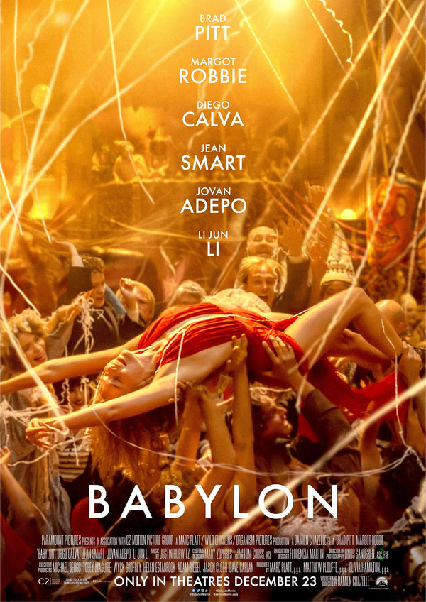 Babylon 2022 Movie Poster A1 A2 A3 A4 A5