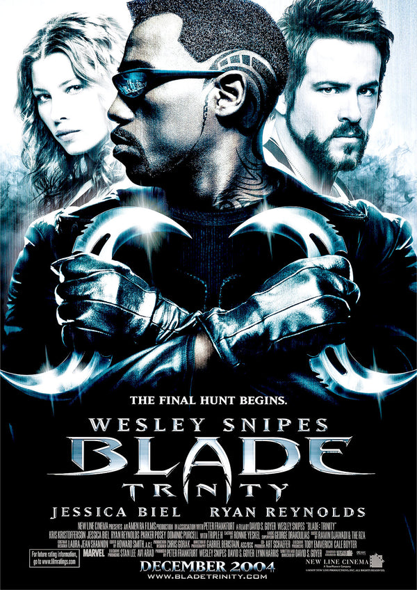 Blade Trinity 2004 Movie Poster