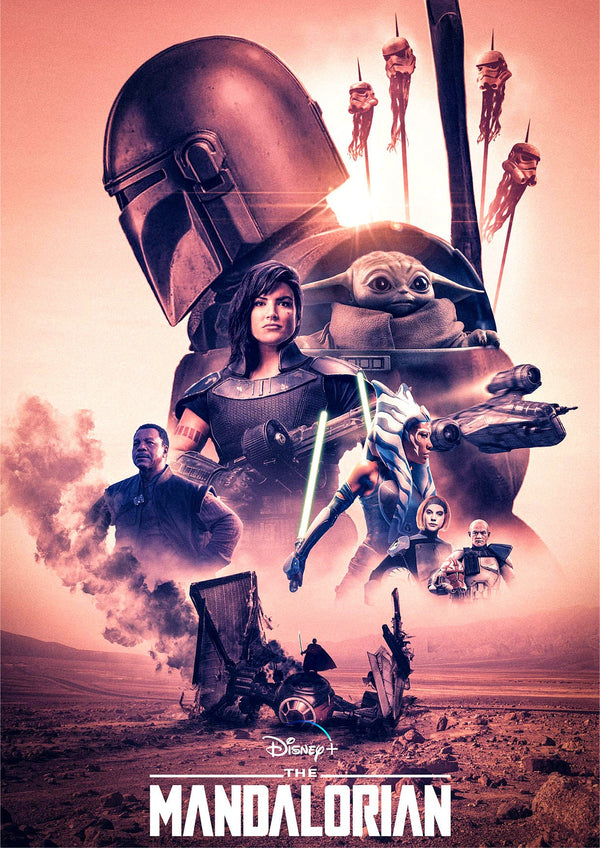 Star Wars The Mandalorian Series 2 Poster