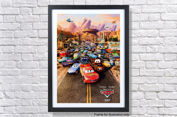 Cars 2006 Movie Poster