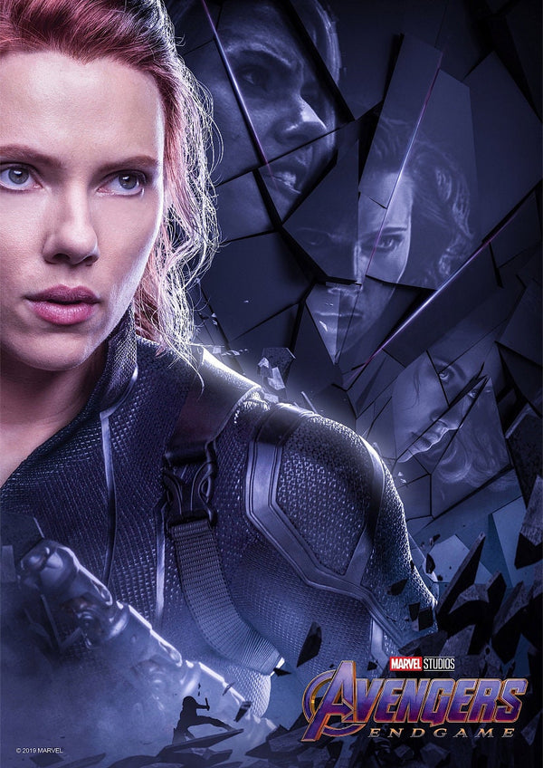 Marvel Avengers Endgame Black Widow Poster